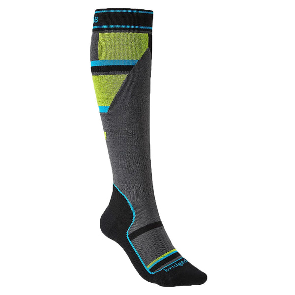 Sock Snob Ski Mountain Junior Racer Over Calf Merino Performance Socks
