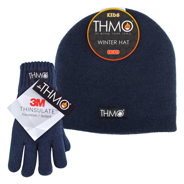Sock Snob Kids Thinsulate Hat & Gloves Winter Set