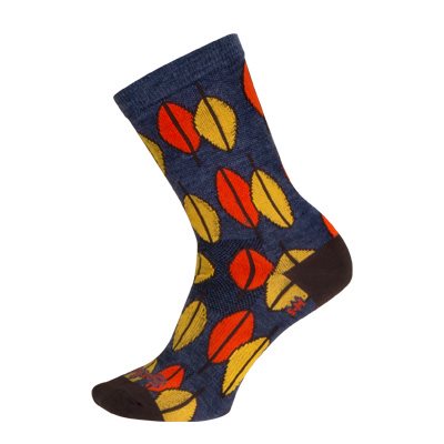 Sockguy Leaves Wool Socks