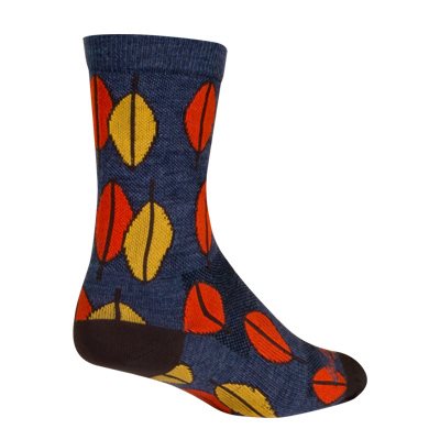 sockguy Leaves wool socks