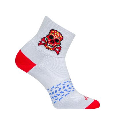 Sockguy Red Skull Socks