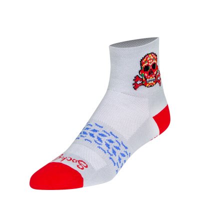 Sockguy Red Skull Socks