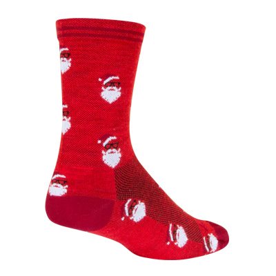 sockguy Saint Nick Wool socks
