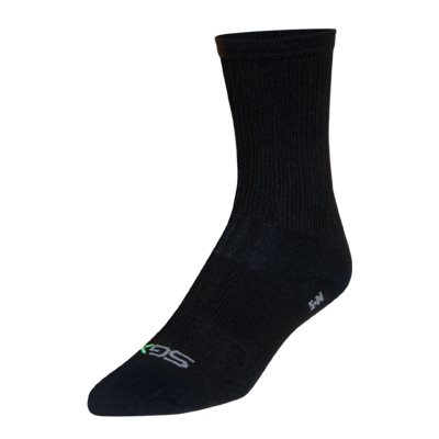 Sockguy SGX 6" Black Socks