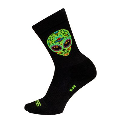 Sockguy SGX Trailhead Alien Sugar Skull 7" (Padded)