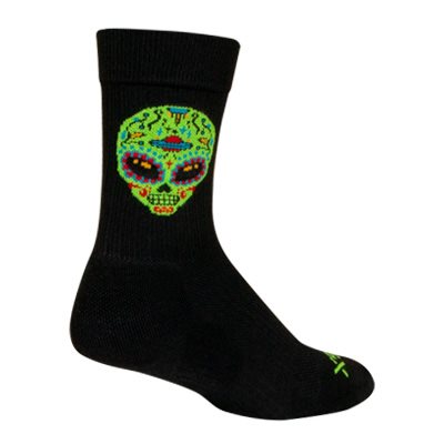 sockguy SGX Trailhead Alien Sugar Skull 7" (Padded)