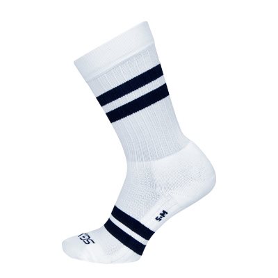Sockguy SGX Trailhead New School White 7" (Padded)