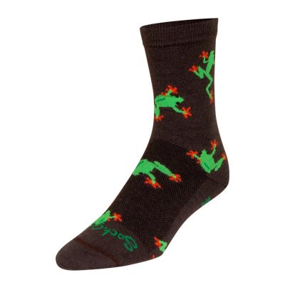 Sockguy Tree Frogs Wool Socks