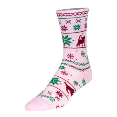 Sockguy Ugly Sweater Kitty Wool Socks