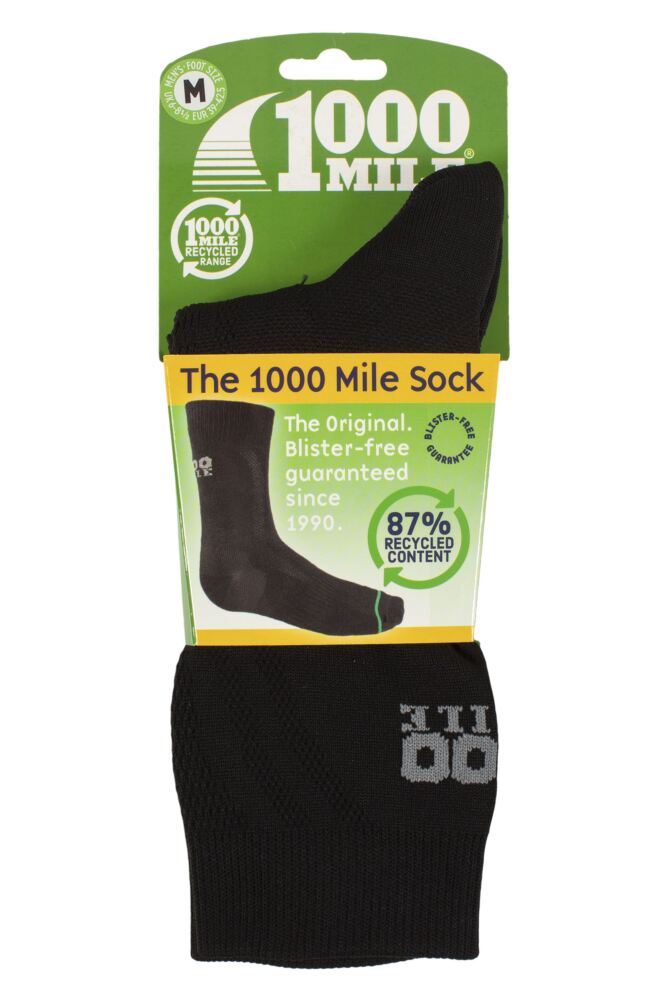sockshop 1000 MileMens and Womens Double Layer Repreve Socks
