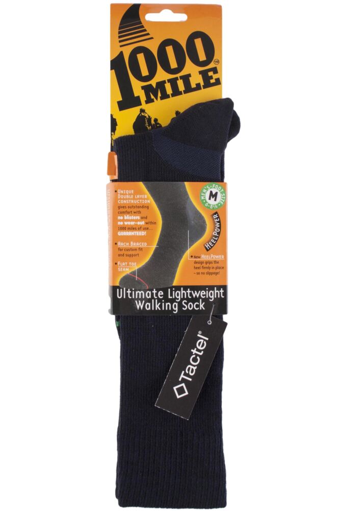 sockshop 1000 MileMens & Womens Tactel Ultimate Light Weight Walking Socks