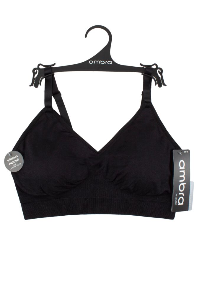 sockshop AmbraWomens Curvesque Support Wirefree Bra