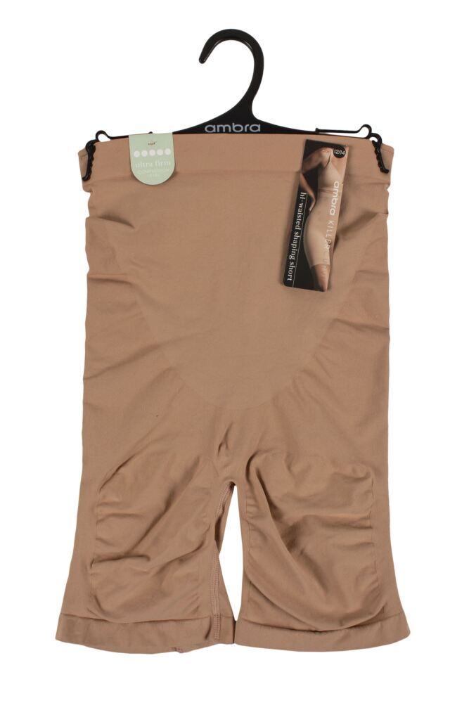 sockshop AmbraWomens Killer Curves Hi Waisted Shaping Short