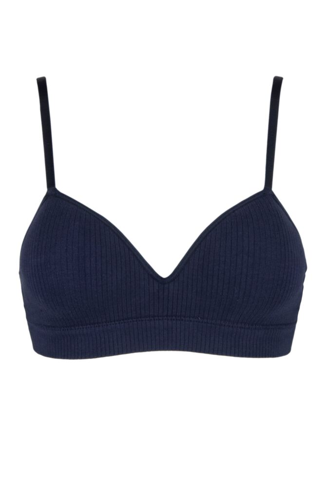 Sockshop AmbraWomens Organic Cotton Longline Moulded Bra
