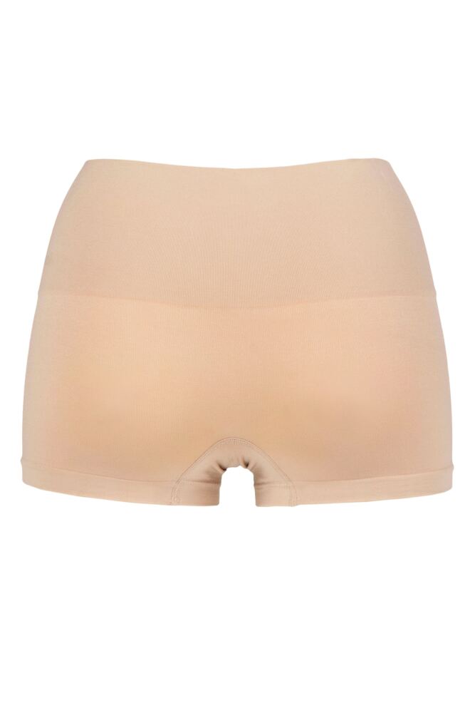 Sockshop AmbraWomens Seamless Smoothies Shorties Underwear 2-Pack