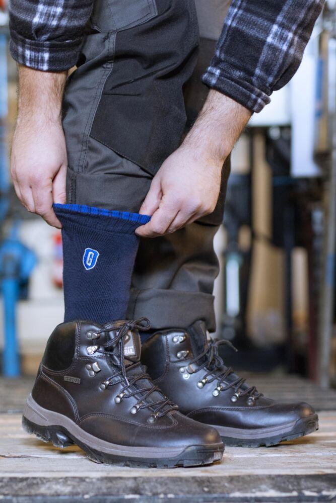 Sockshop BlueGuardMens Cotton Anti-Abrasion Durability Socks