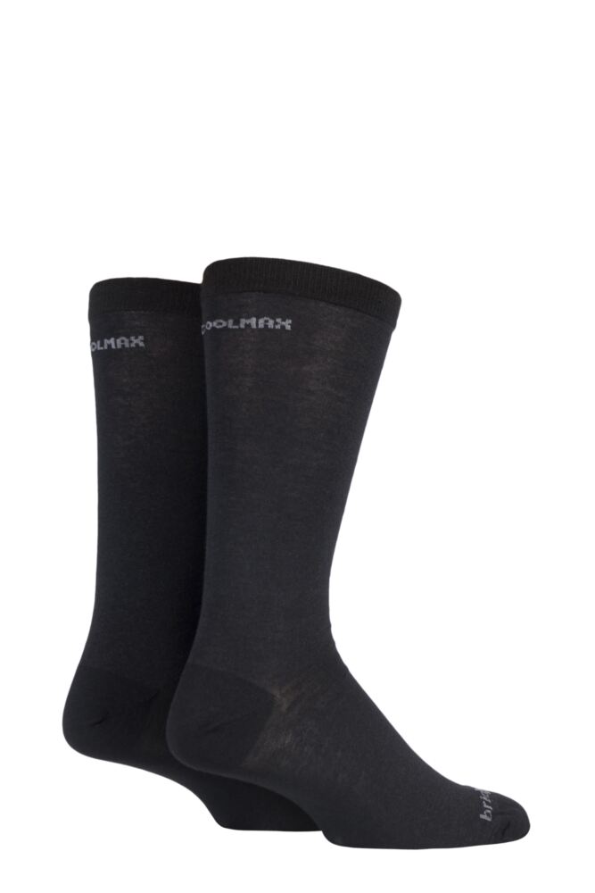 Sockshop BridgedaleMens Coolmax Liners For Extra Comfort & Dryness 2-Pair