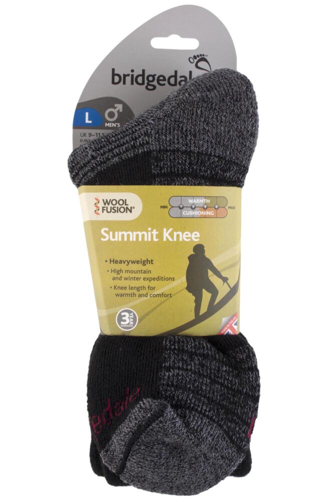 sockshop BridgedaleMens & Womens Wool Endurance Summit Knee High Socks