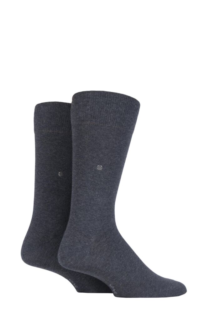 Sockshop BurlingtonMens Cotton Everyday Socks 2-Pair