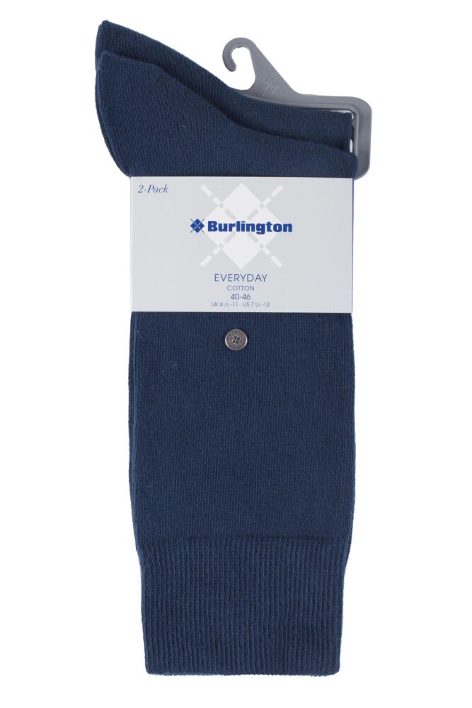 sockshop BurlingtonMens Cotton Everyday Socks 2-Pair