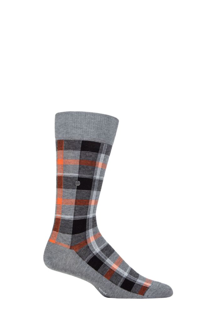 Sockshop BurlingtonMens Cotton Heritage Check Socks