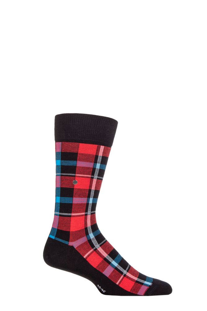 Sockshop BurlingtonMens Cotton Heritage Check Socks