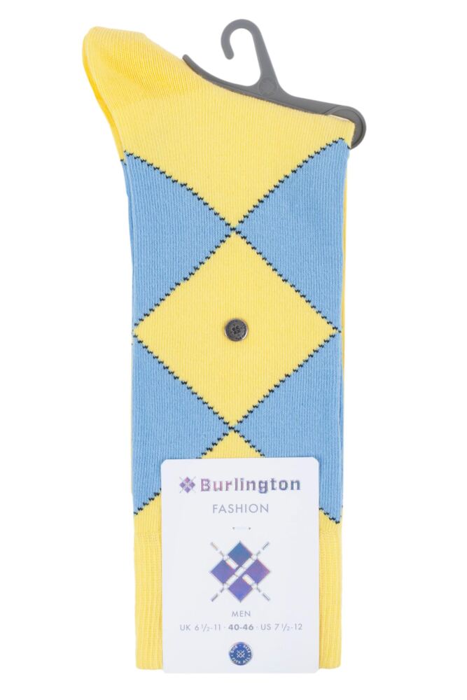 sockshop BurlingtonMens Organic Cotton Argyle Socks