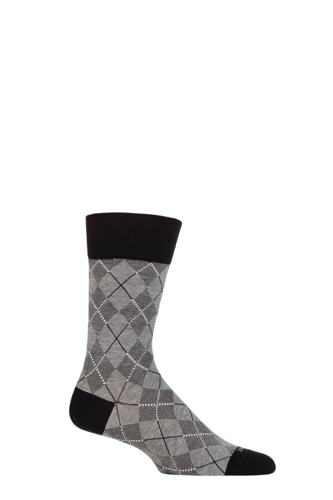 Sockshop BurlingtonMens Organic Cotton Carrington Argyle Socks