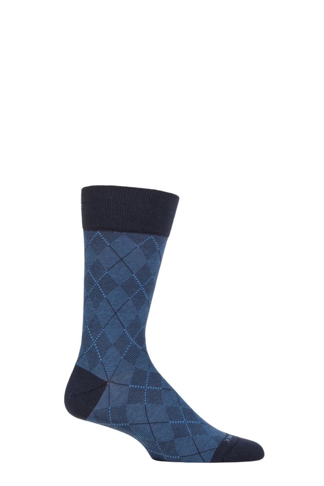 Sockshop BurlingtonMens Organic Cotton Carrington Argyle Socks