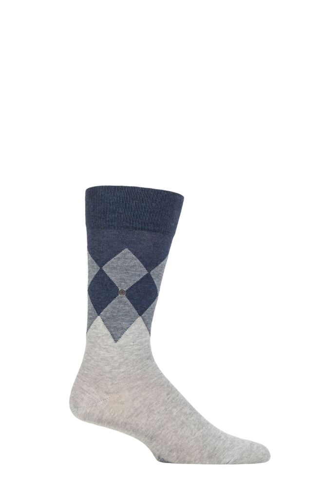 Sockshop BurlingtonMens Organic Cotton Hampstead Argyle Socks