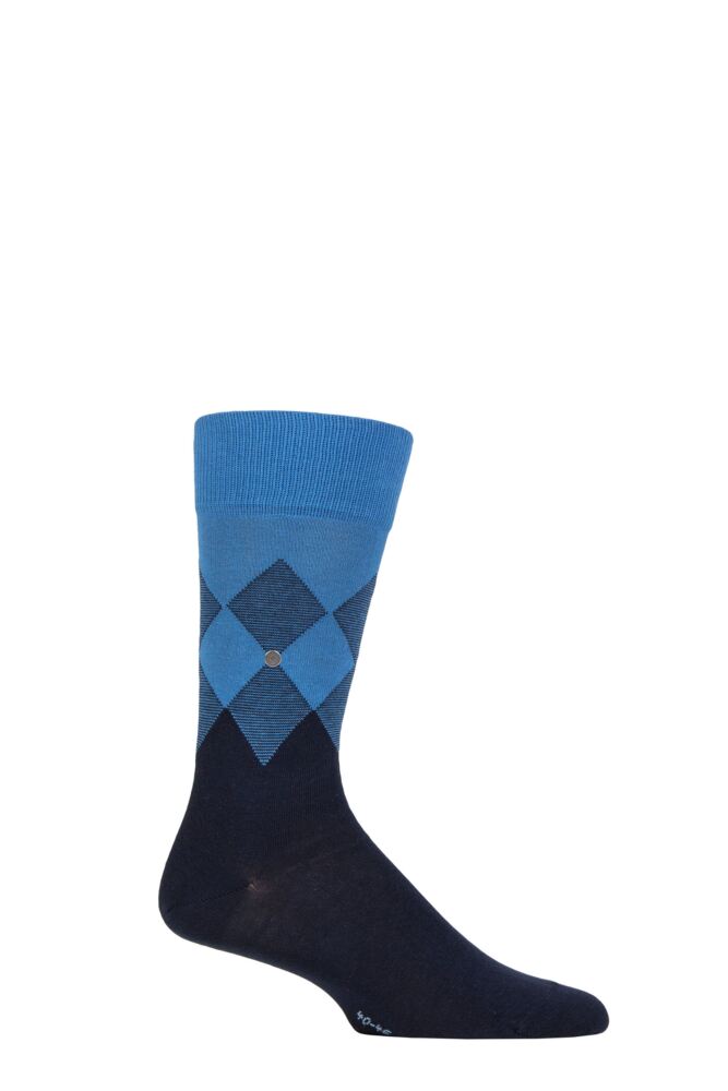 Sockshop BurlingtonMens Organic Cotton Hampstead Argyle Socks