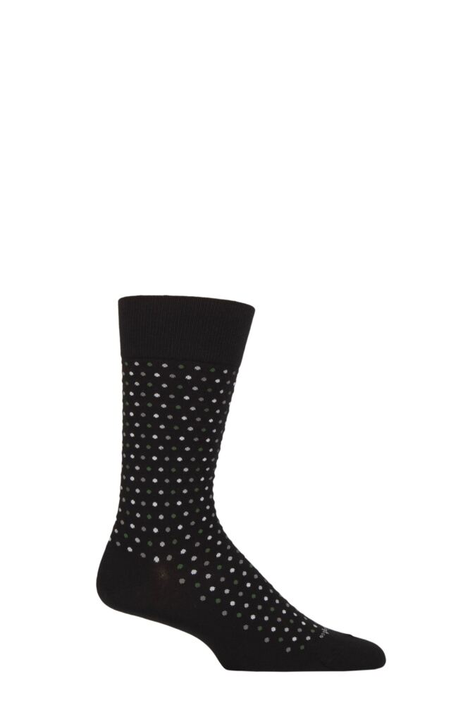 Sockshop BurlingtonMens Organic Cotton Polka Dot Socks