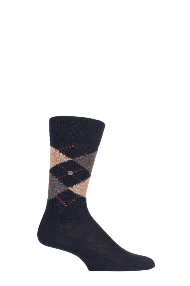 Sockshop BurlingtonMens Preston Extra Soft Argyle Socks