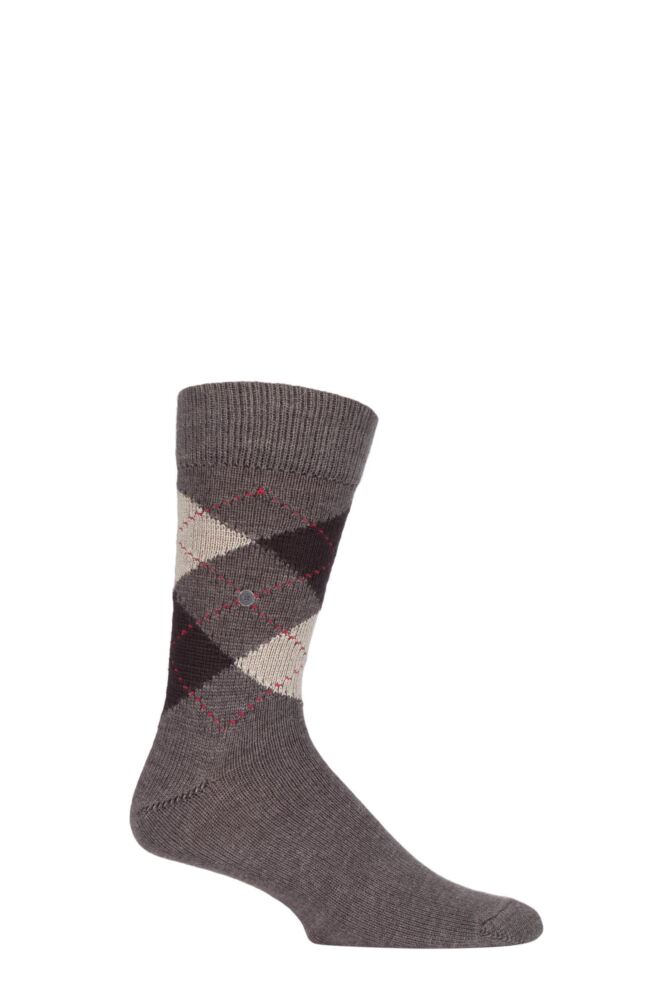 Sockshop BurlingtonMens Preston Extra Soft Argyle Socks