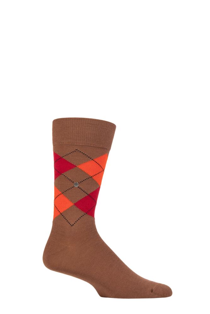 Sockshop BurlingtonMens Virgin Wool Edinburgh Argyle Socks