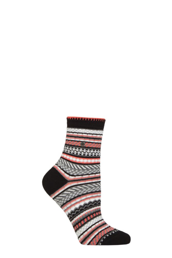 Sockshop BurlingtonWomens Cotton Cheerful Summer Striped Socks