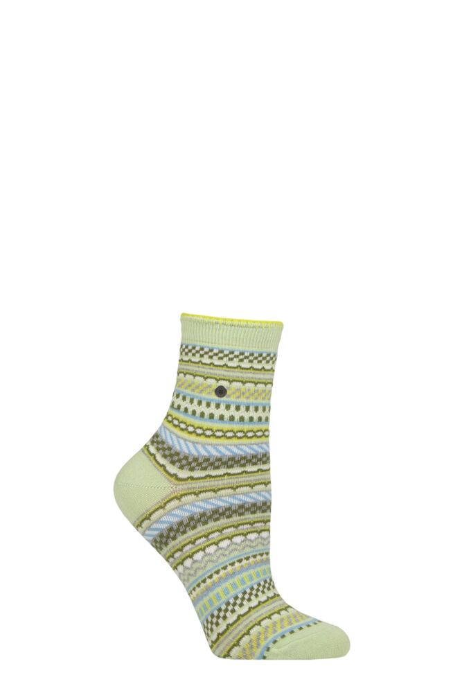 Sockshop BurlingtonWomens Cotton Cheerful Summer Striped Socks