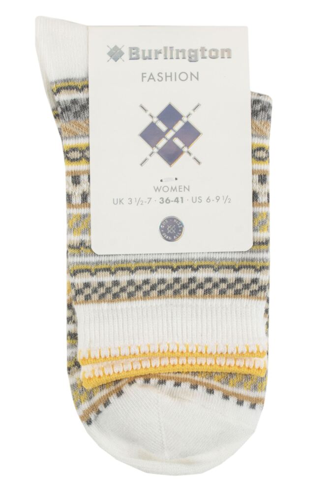 sockshop BurlingtonWomens Cotton Cheerful Summer Striped Socks