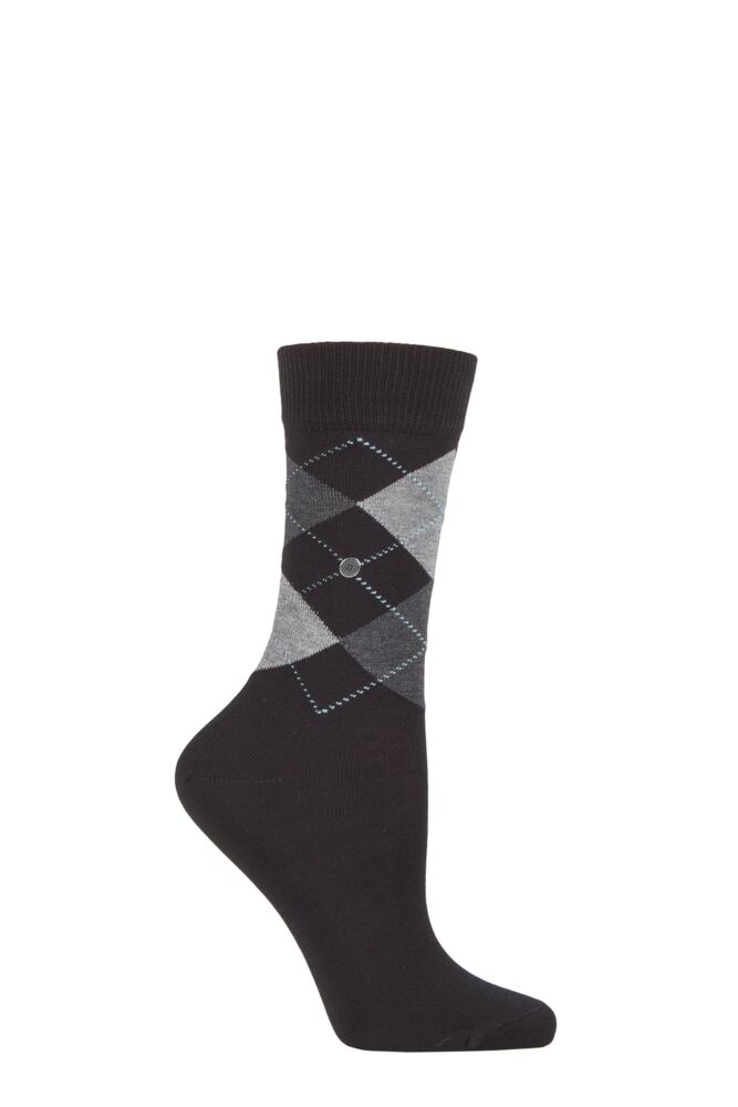 Sockshop BurlingtonWomens Cotton Covent Garden Argyle Socks