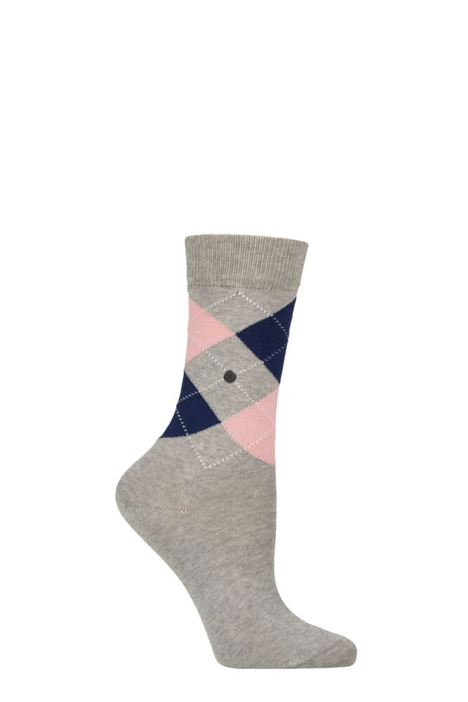 Sockshop BurlingtonWomens Cotton Covent Garden Argyle Socks