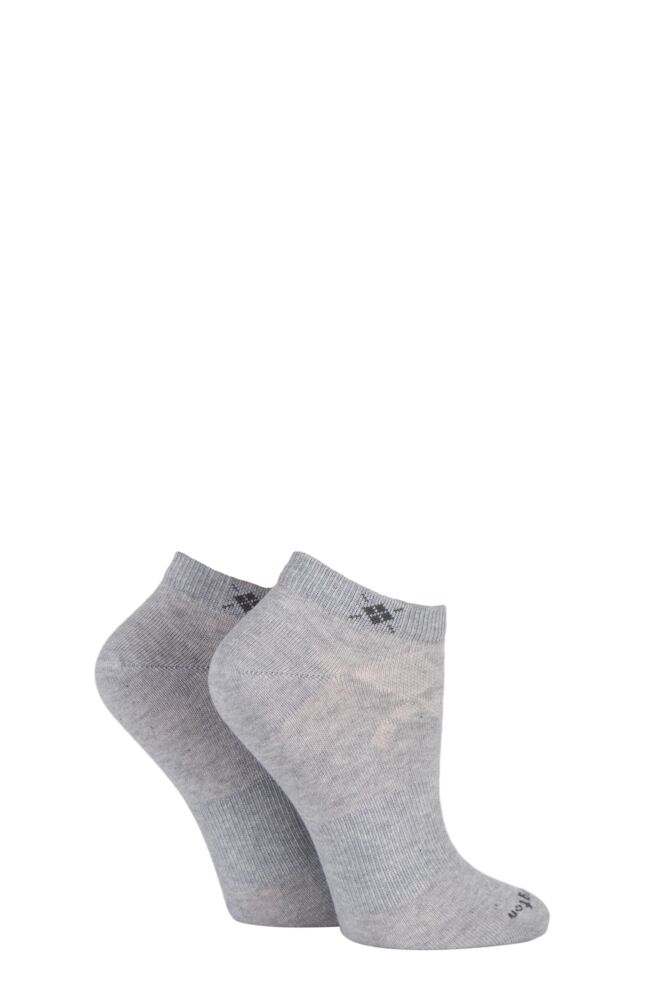 Sockshop BurlingtonWomens Cotton Everyday Trainer Socks 2-Pair