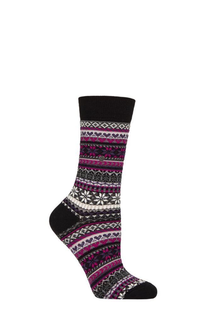 Sockshop BurlingtonWomens Fair Isle Delight Wool Socks