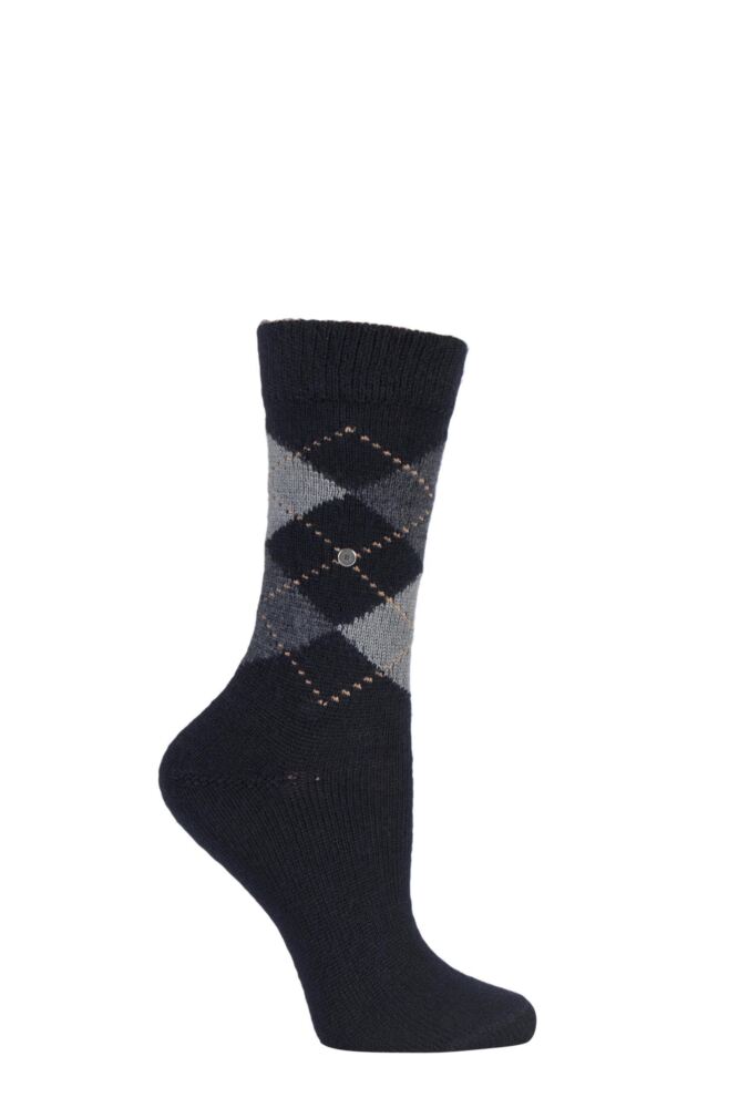 Sockshop BurlingtonWomens Whitby Extra Soft Argyle Socks