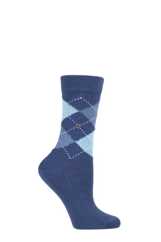 Sockshop BurlingtonWomens Whitby Extra Soft Argyle Socks