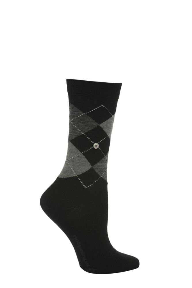 Sockshop BurlingtonWomens Wool Marylebone Argyle Socks