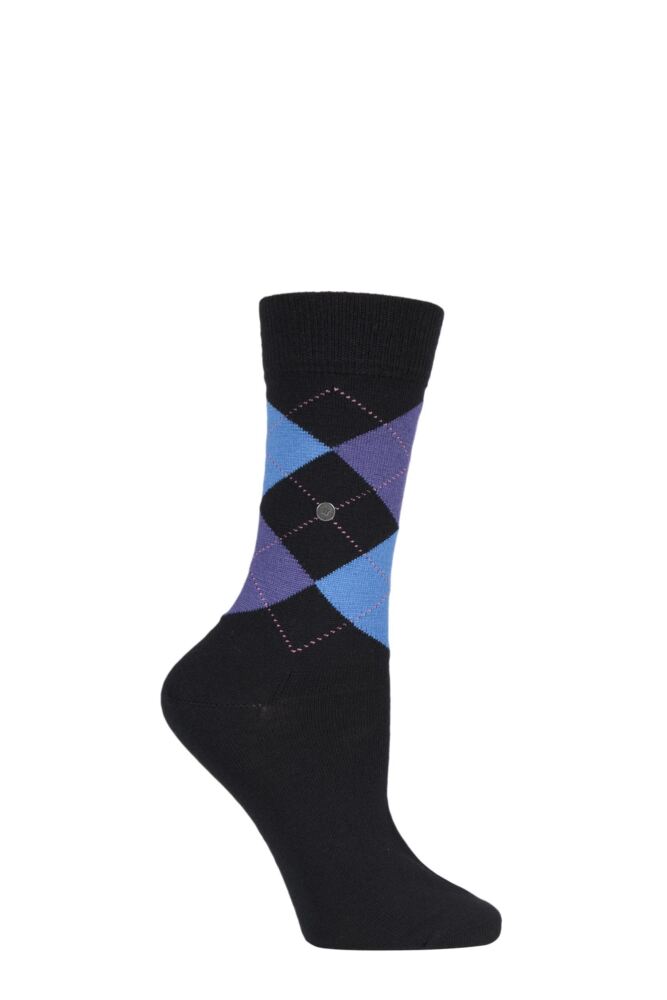 Sockshop BurlingtonWomens Wool Marylebone Argyle Socks