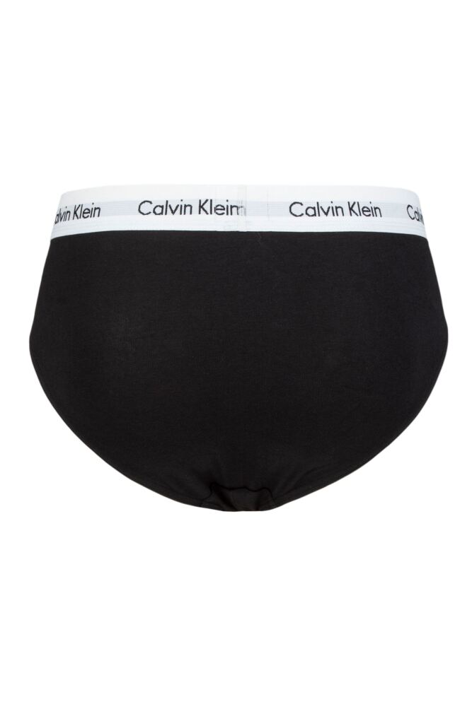 Sockshop Calvin KleinMens Cotton Stretch Hip Briefs 3-Pack