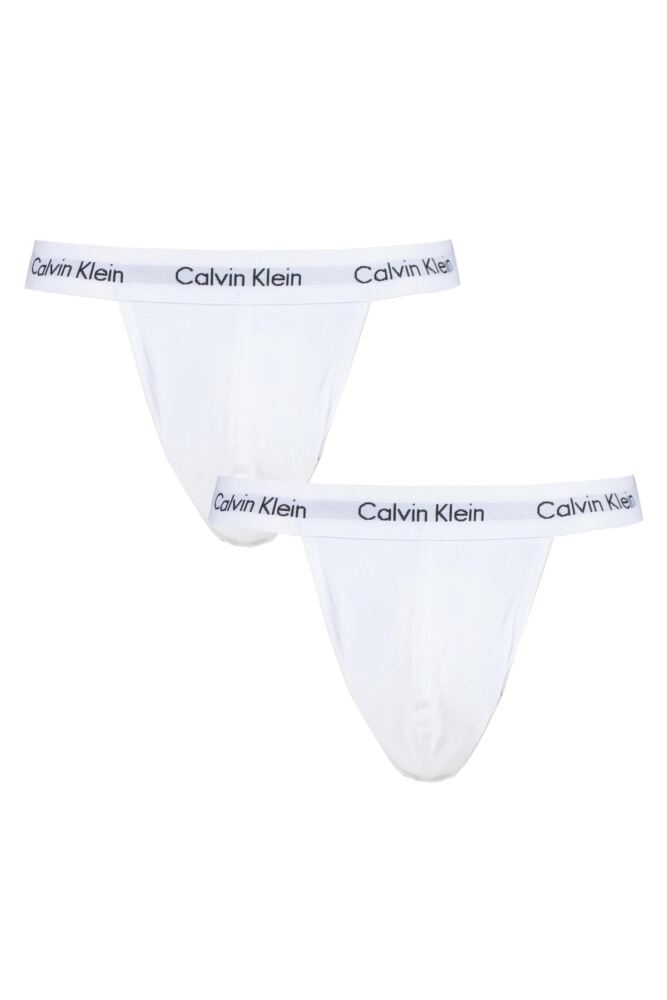Sockshop Calvin KleinMens Cotton Stretch Jock Strap Briefs 2-Pack