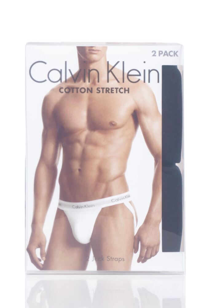 sockshop Calvin KleinMens Cotton Stretch Jock Strap Briefs 2-Pack