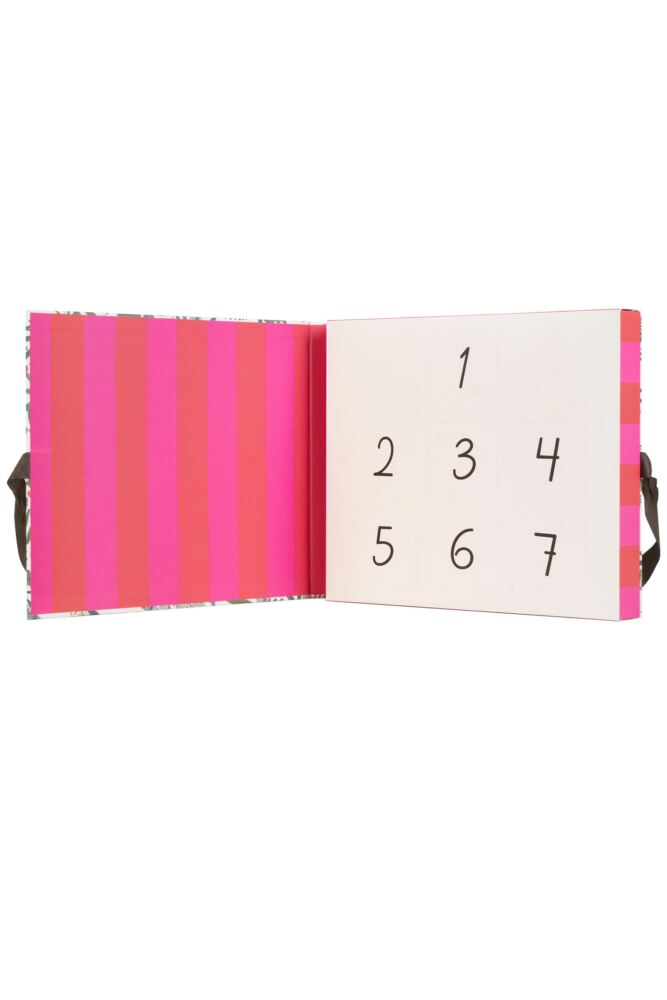 Sockshop Caroline GardnerWomens Cotton Christmas Foliage Socks 7-Pair Gift Box